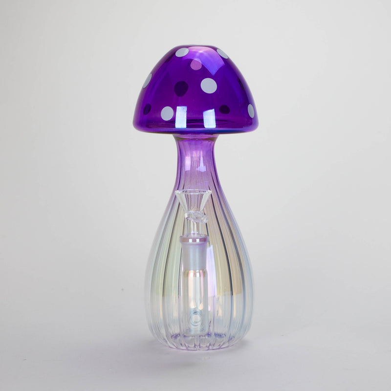 O 8.75" Mushroom Glass Bong [MK-BB06]