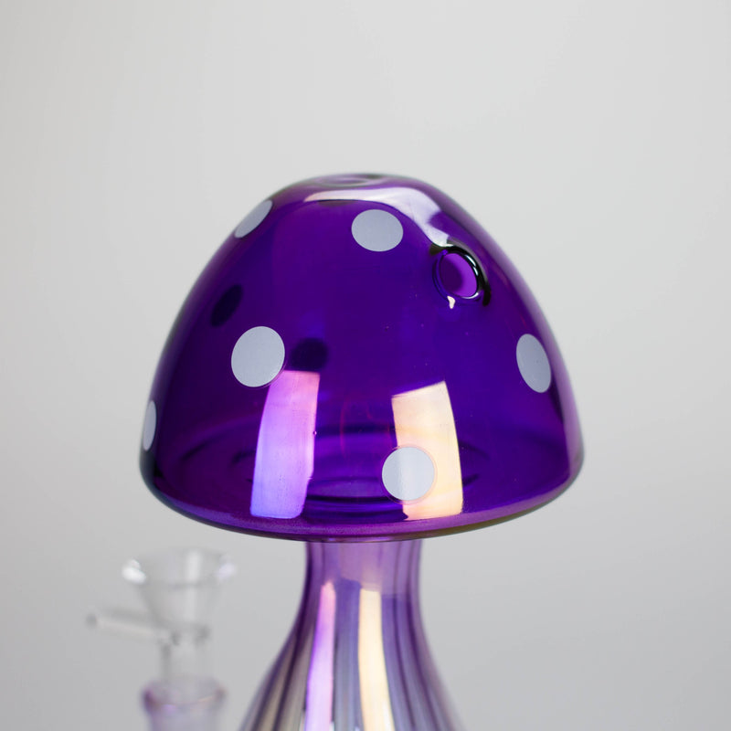 O 8.75" Mushroom Glass Bong [MK-BB06]