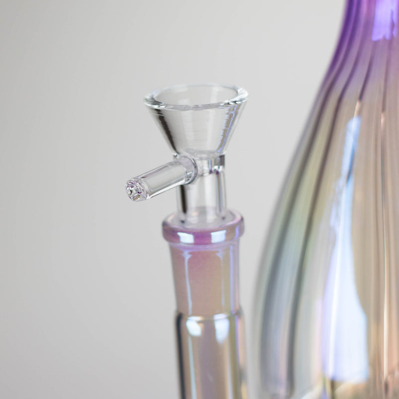 O 8.75" Mushroom Glass Bong [MK-BB06]