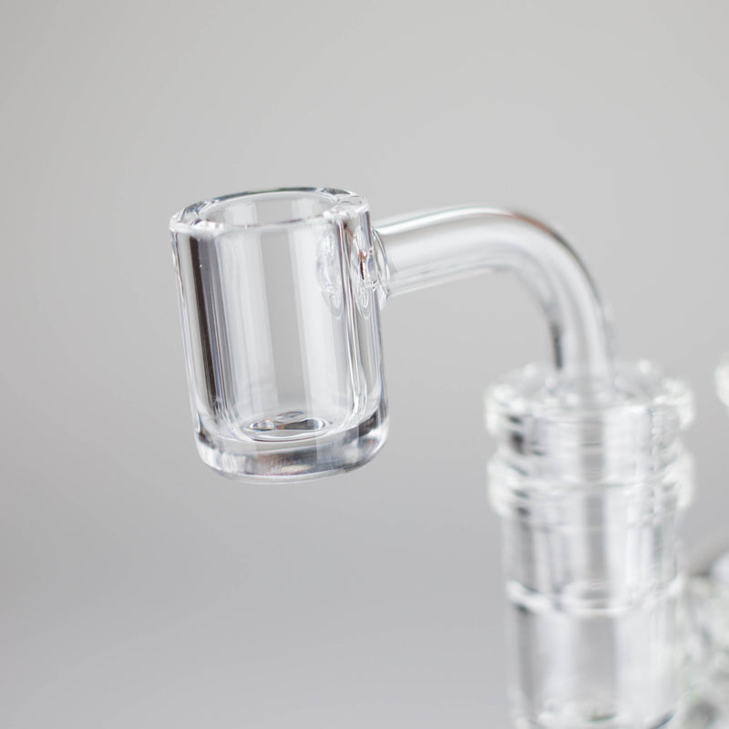 O Infynity | 6" Double glass recycle rig with shower head diffuser [GP1935]