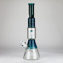 17" Maze Glass Bong Glass Bong JJ Distribution Aqua