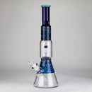 17" Maze Glass Bong Glass Bong JJ Distribution Blue