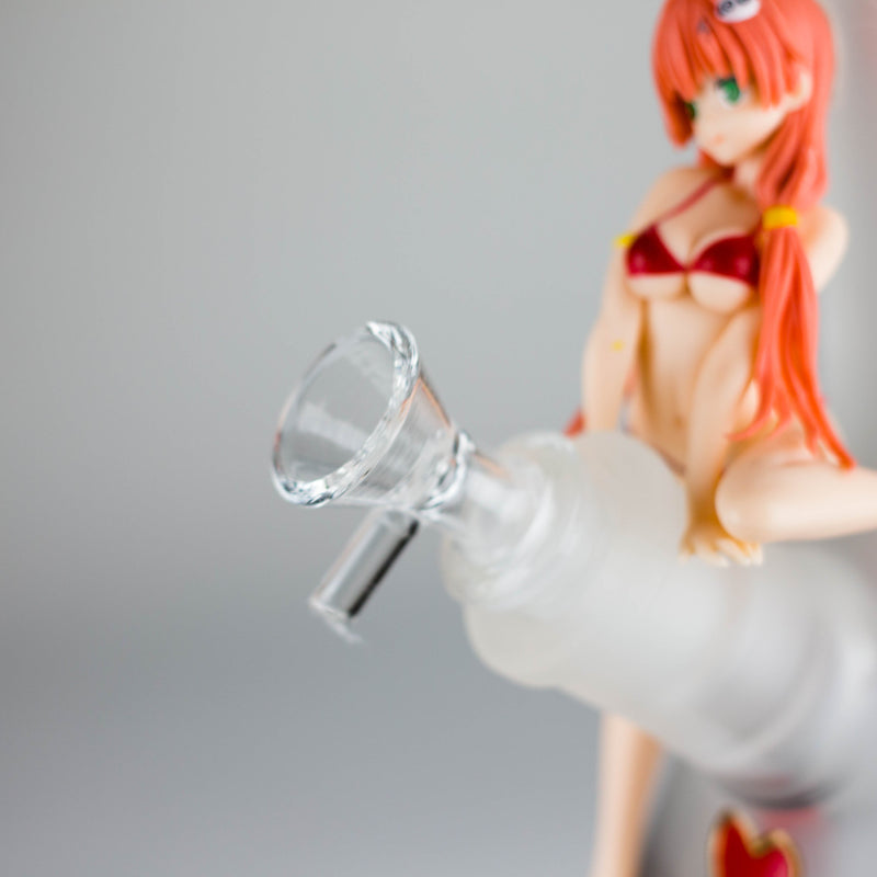 O 12" Figure Base Glass Bong