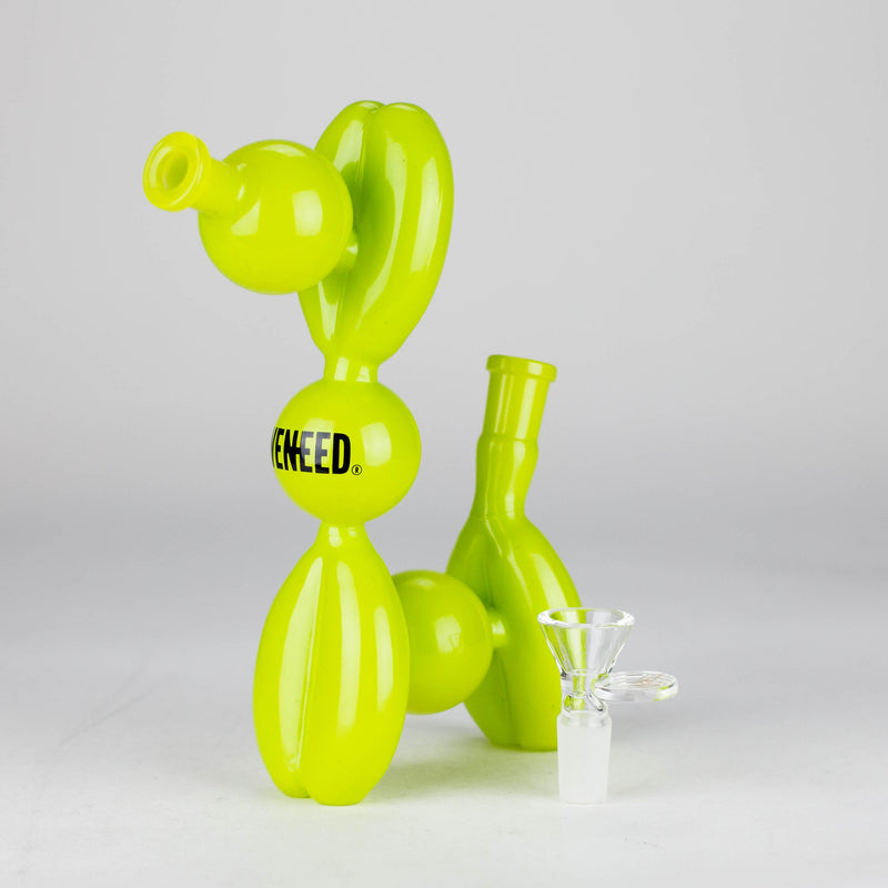 O WENEED | 7.5" Balloon Pup Glass Bong