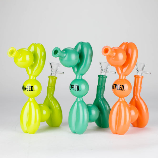 O WENEED | 7.5" Balloon Pup Glass Bong