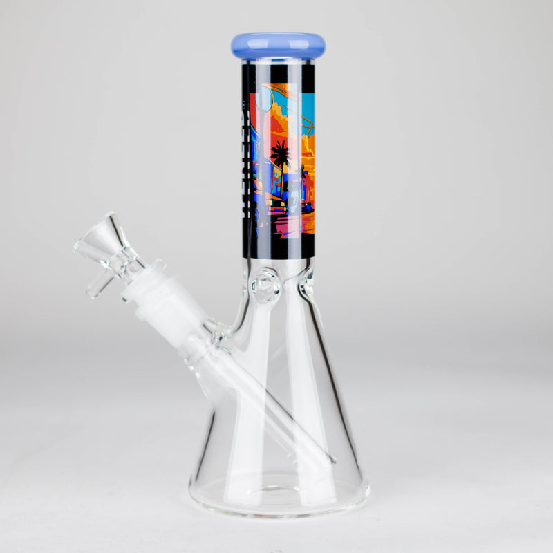 O WENEED | 7.5" Sunset Horizons Glass Bong