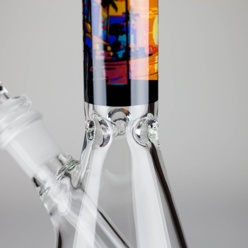 O WENEED | 7.5" Sunset Horizons Glass Bong