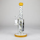 WENEED | 10" Spotted Stem Bong Glass Bong WENEED® Jade Yellow