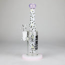 WENEED | 10" Spotted Stem Bong Glass Bong WENEED® Jade Pink