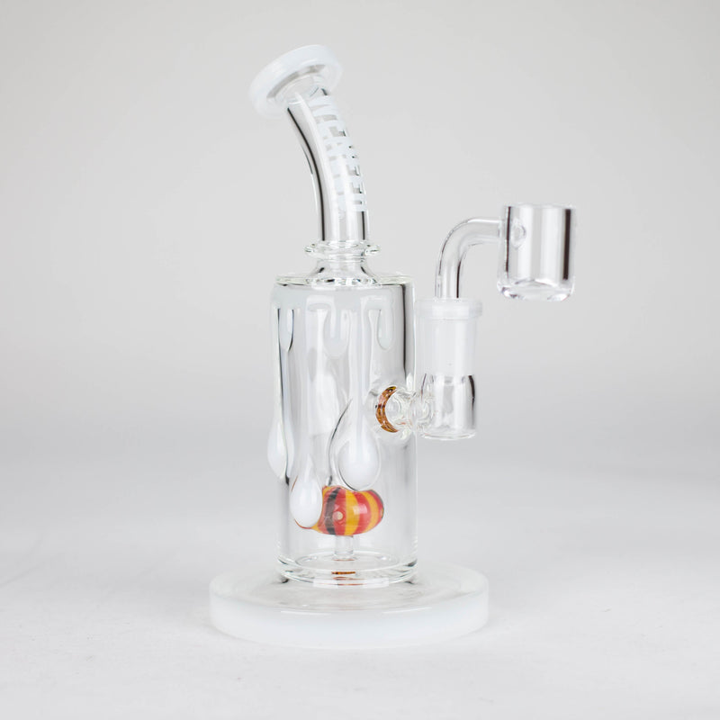 O WENEED | 7" Pumpkin Flow Glass Bong