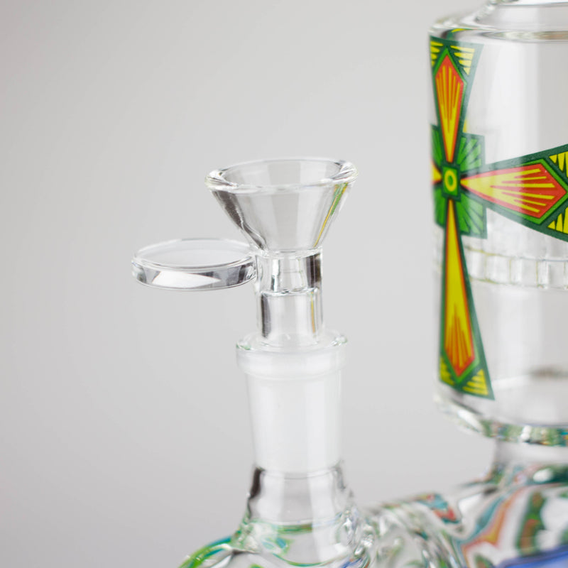 O WENEED | 12.5" Twiststream Glass Bong