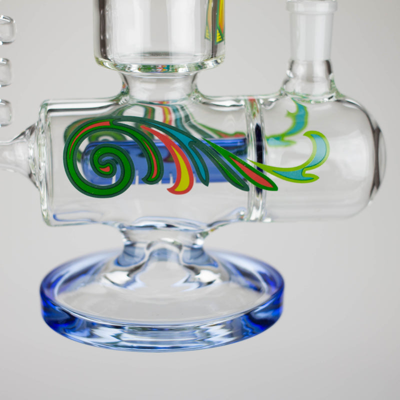 O WENEED | 12.5" Twiststream Glass Bong