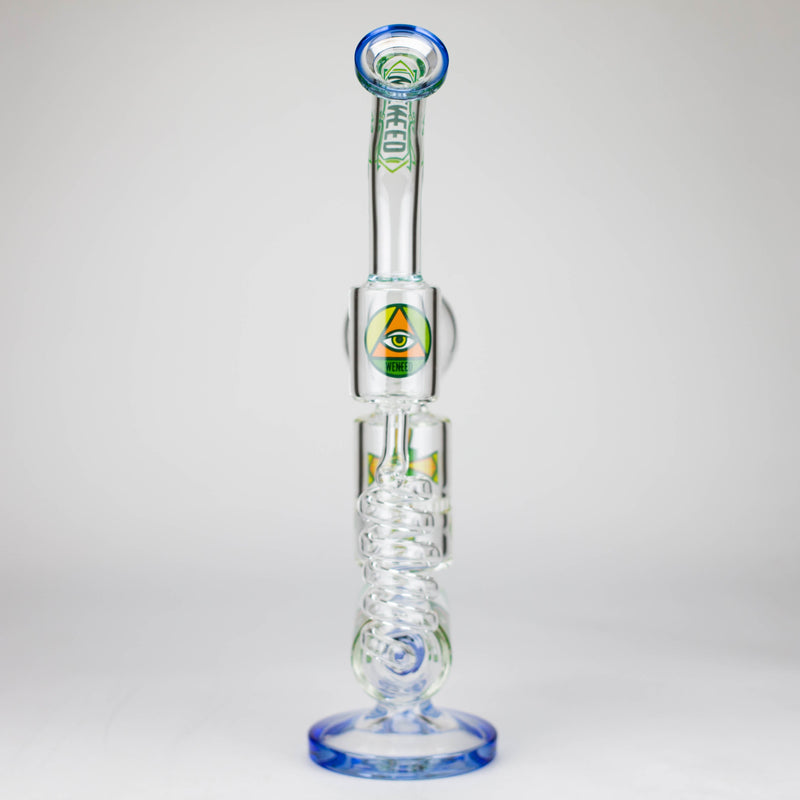 O WENEED | 12.5" Twiststream Glass Bong