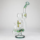 WENEED | 12.5" Twiststream Glass Bong Glass Bong WENEED® Aqua