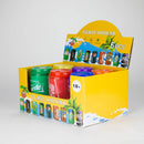 Soda Pop Can Glass Bong Box of 6 Glass Bong JJ Distribution