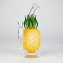 10" Pineapple Grass Bong Glass Bong JJ Distribution Jade Yellow