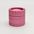 Fortune | 4 Parts 63.5mm x 57mm Aluminum Grinder [JC6006] Regular Grinder Fortune Pink