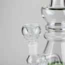 11" Shower head water diffuser glass bong Glass Bong Bongzie Smokes