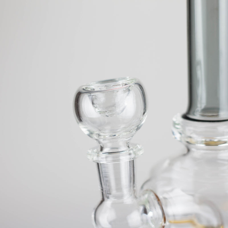 O 6" colour tube assorted glass bong