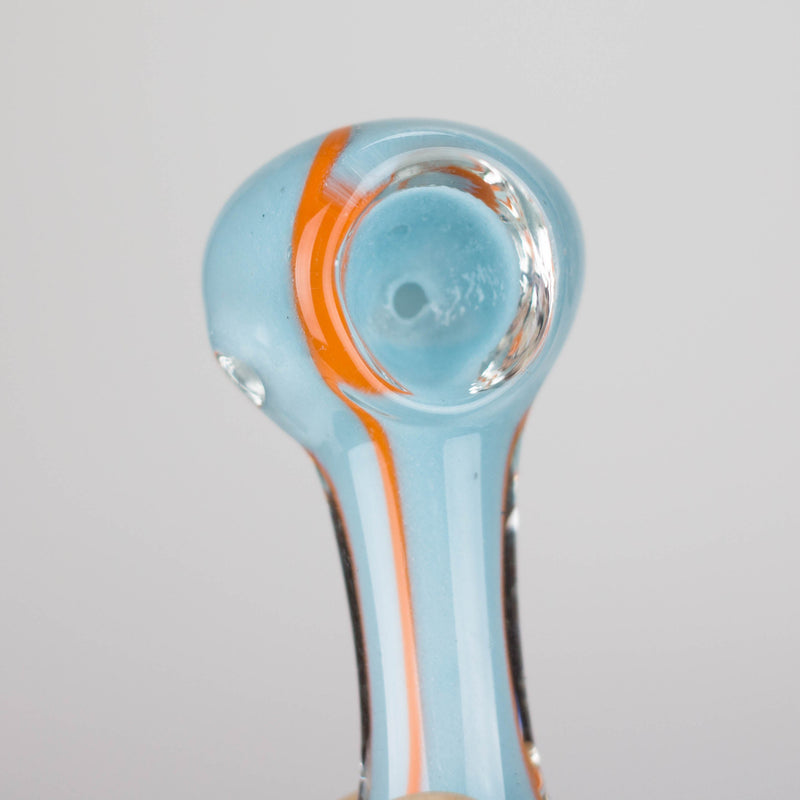 O 2.5" assorted color glass pipe Jar of 20