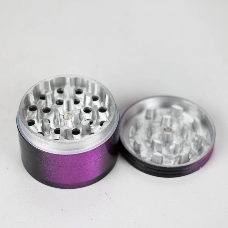 O 58mm Two tone aluminium grinder Pack of 12