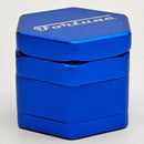 Fortune | 4 Parts Aluminum Hexagon Herb Grinder Regular Grinder Fortune Blue