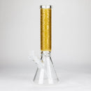 WENEED | 14.5" Mandala Beaker Bong Glass Bong WENEED® Yellow
