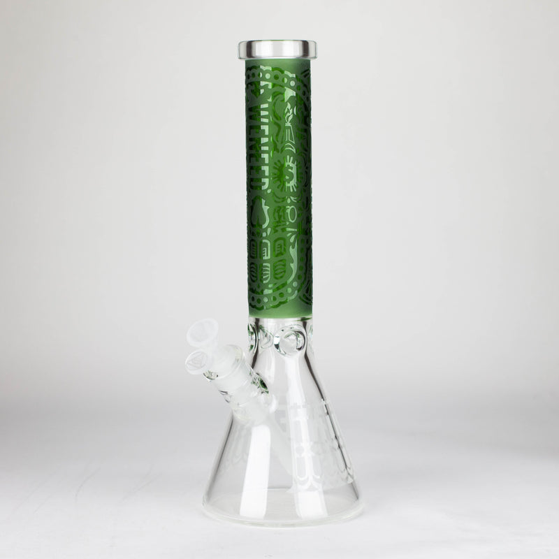 O WENEED | 14.5" Mandala Beaker Bong