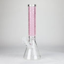 WENEED | 14.5" Mandala Beaker Bong Glass Bong WENEED® Pink