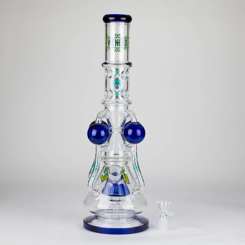 O WENEED | 19.5" Orb Cascade Glass Bong