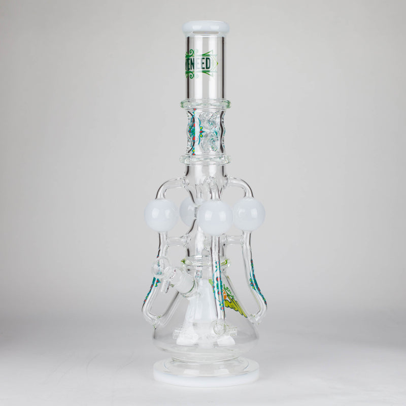 O WENEED | 19.5" Orb Cascade Glass Bong