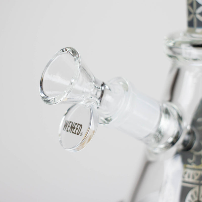 O WENEED | 9" Zen Tribal Glass Bong