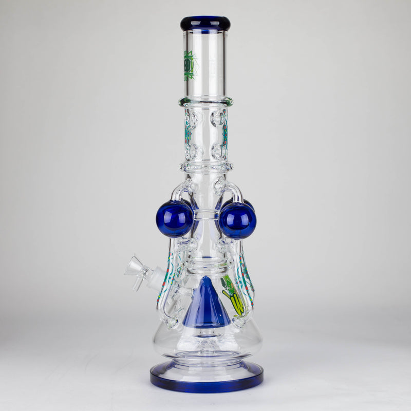 O WENEED | 19.5" Orb Cascade Glass Bong