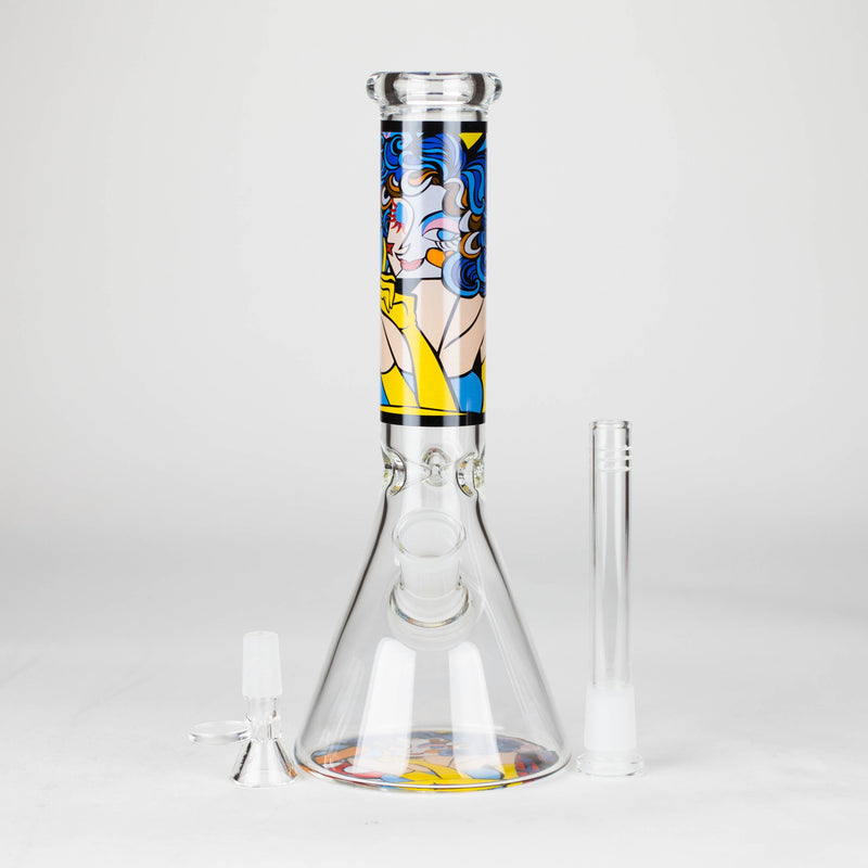 O 10" Mosaic Flow Glass Bong