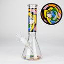 10" Mosaic Flow Glass Bong Glass Bong JJ Distribution Design D