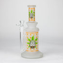 10" Cosmic Phantom Bong (Glow) Glass Bong JJ Distribution Orange