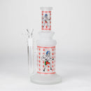 10" Cosmic Phantom Bong (Glow) Glass Bong JJ Distribution Red