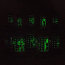 10" Cosmic Phantom Bong (Glow) Glass Bong JJ Distribution