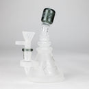 WENEED | 6" Skeleton Cat Bong Glass Bong WENEED® Black