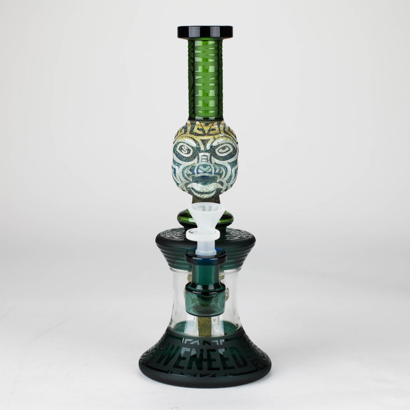 O WENEED | 10" Jungle Totem Glass Bong