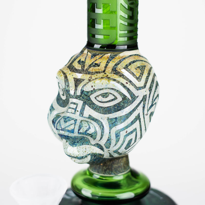 O WENEED | 10" Jungle Totem Glass Bong