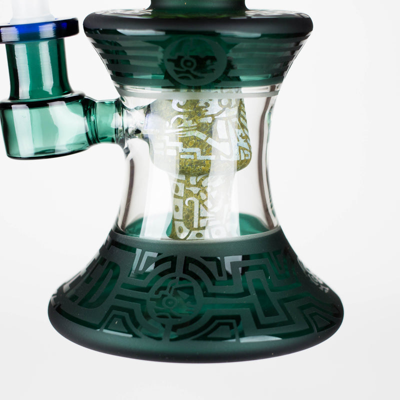 O WENEED | 10" Jungle Totem Glass Bong