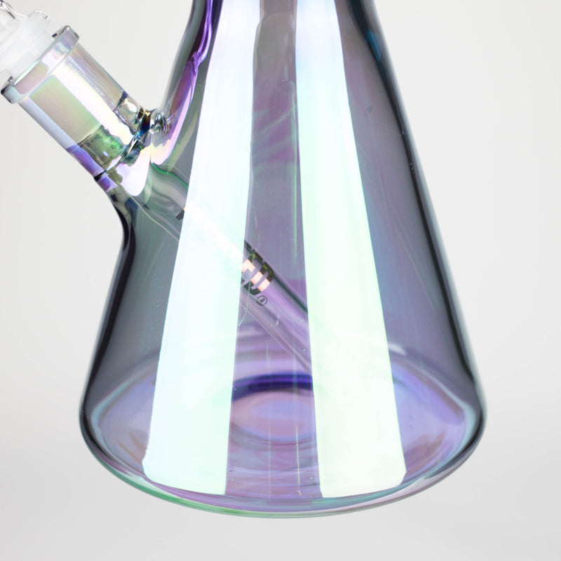 O WENEED | 17.5" Iridescent Ripple Glass Bong