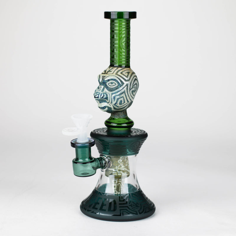 O WENEED | 10" Jungle Totem Glass Bong