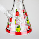 10" Glass Bong With Fruit Design Glass Bong 777 Smoke