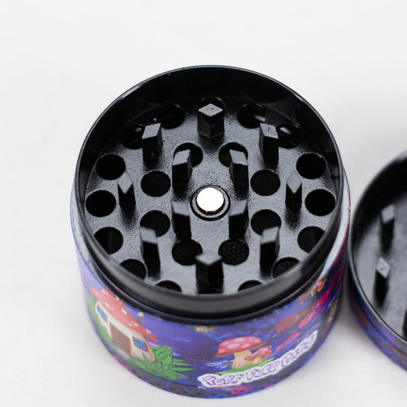 O 1.5" Metal Grinder 4 Layers with Fairytale Design Box of 12