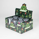 2" Metal Grinder Skull Design 4 Layers Box of 12 Display Pack 777 Smoke