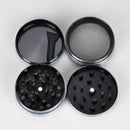 2" Metal Grinder Skull Design 4 Layers Box of 12 Display Pack 777 Smoke