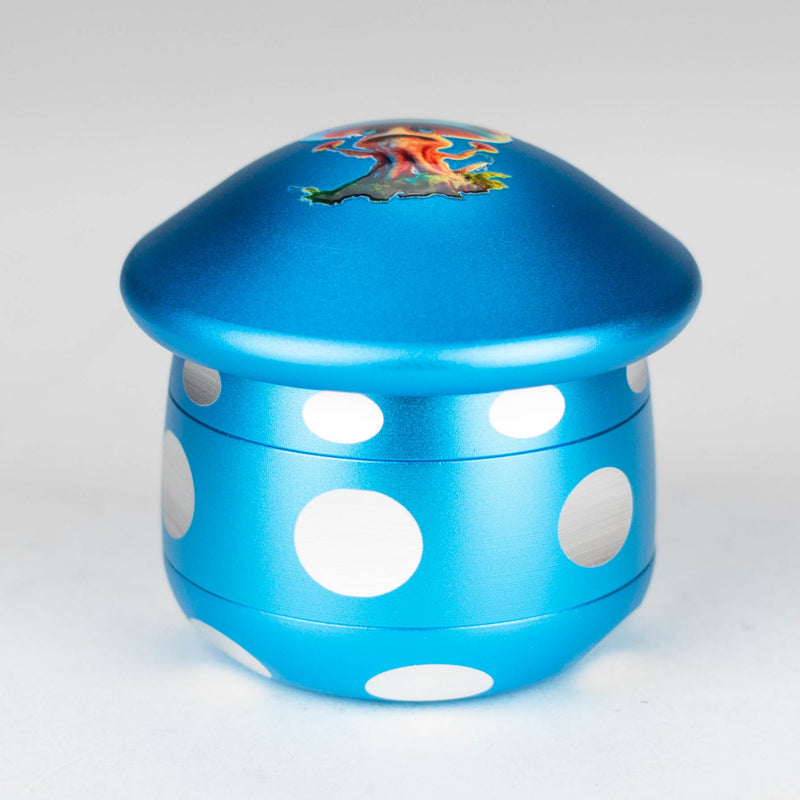 O Aluminum Mushroom Grinder 4 Layers