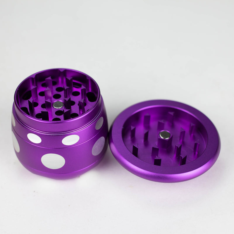 O Aluminum Mushroom Grinder 4 Layers